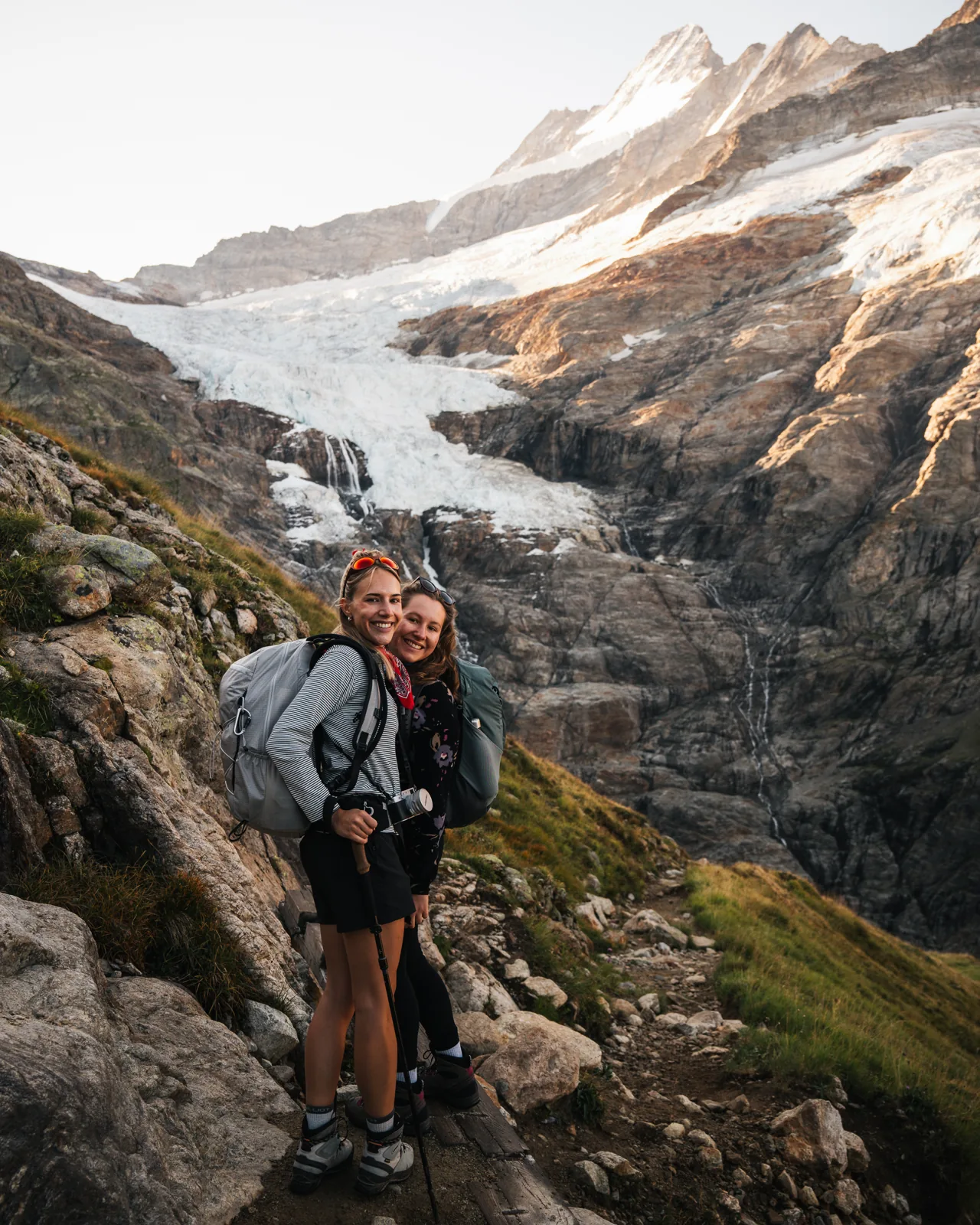 Am Gletscher
